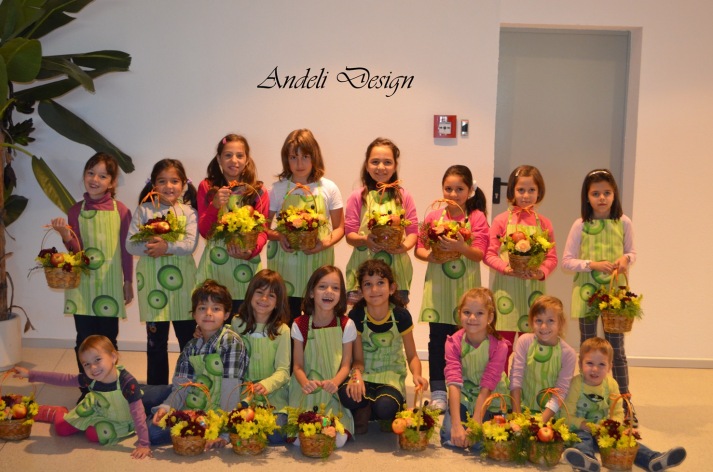 Andeli Design - Ateliere florale pentru copii - Fructe si flori cu parfum de toamna (30)